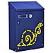 Vigor - Cassetta Per Lettere Mod Lumaca 21x30x8,5cm Nera - Foto miniatura 1