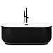 Vasca Da Bagno Freestanding Pinel 170 X 80 Cm Nero - Foto miniatura 3