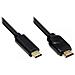 Alcasa Gc-m0103 Cavo E Adattatore Video 5 M Usb Tipo-c Hdmi Tipo A (standard) Nero - Foto miniatura 1