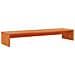 Supporto Monitor Marrone Cera 100x27x15 Cm Legno Massello Pino - Foto miniatura 1