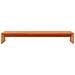 Supporto Monitor Marrone Cera 100x27x15 Cm Legno Massello Pino - Foto miniatura 2