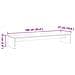 Supporto Monitor Marrone Cera 100x27x15 Cm Legno Massello Pino - Foto miniatura 6