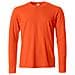 Basic-t L /s Arancio S - Foto miniatura 1