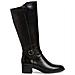 Black Casual Closed Boots Stivaletti Pelle Scarpe Donna Nero Eu 38, 1-25537-41 001 - Foto miniatura 2