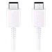 Gp-tou021 Cavo Dati Ricarica Usb-c Maschio-maschio 3a 1 Mt Bianco Conf Bulk - Foto miniatura 1