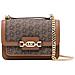 Large Shoulder Bag Borse Tracolla Sintetico Borse Donna Marrone Eu One Size, 30r4g7hl3b-227 - Foto miniatura 1