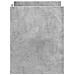 Lusso Casadino -  Comodino Grigio Cemento 45x50x65 Cm In Legno Multistrato - Foto miniatura 4