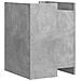 Lusso Casadino -  Comodino Grigio Cemento 45x50x65 Cm In Legno Multistrato - Foto miniatura 5