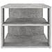 Lusso Casadino -  Tavolino Salotto Grigio Cemento 100x50x40 Cm Legno Multistrato - Foto miniatura 4