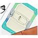Custodia Per Ipad Air 3/pro 10.5” Con Supporto E Tracolla Verde - Foto miniatura 2