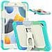 Custodia Per Ipad Air 3/pro 10.5” Con Supporto E Tracolla Verde - Foto miniatura 1