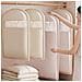 Custodia Antipolvere Compressiva Per Piumini - Sacca Compressiva Antipolvere Per Armadio - Twill Beige M - Foto miniatura 3