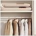 Custodia Antipolvere Compressiva Per Piumini - Sacca Compressiva Antipolvere Per Armadio - Twill Beige M - Foto miniatura 4