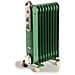Linea Vintage 8251 Radiatore a olio Vintage, 9 elementi riscaldanti, 2000W, 3 livelli di potenza, Maniglia e ruote per facile trasporto, Verde - Foto miniatura 1