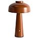 Lampada Da Tavolo Senza Fili A Led Agusan Con Dimmer Metallo Marrone - Foto miniatura 2