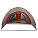 Tenda a tunnel con tetto Grigio e arancione 710 x 460 x 245 cm - Foto miniatura 5