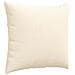 Cuscini da Divano 2 pcs Crema 45 x 45 cm Tessuto in Cords - Foto miniatura 5