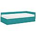 Struttura Letto Angolare con Materasso 2 pcs Verde Velluto - Foto miniatura 4
