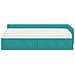 Struttura Letto Angolare con Materasso 2 pcs Verde Velluto - Foto miniatura 5