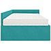 Struttura Letto Angolare con Materasso 2 pcs Verde Velluto - Foto miniatura 8