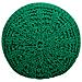 Puf In Cotone Intrecciato Verde 38x38x30h - Foto miniatura 4