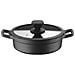 Casseruola Bassa Antiaderente PRO 24 cm con coperchio - Rivestimento a 3 Strati Senza PFOA - Adatta a Tutti i Piani Cottura, Compresa l’Induzione - Ideale per Zuppe, Sughi e Stufati - Made in Italy - Foto miniatura 1