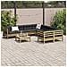 Set Divani da Giardino 9pz con Cuscini Legno Impregnato di Pino - Foto miniatura 3