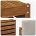 Set divani con cuscino 9 pcs Grigio Naturale e Chiaro - Foto miniatura 8