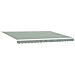 Cornice per Tenda Manuale con LED Verde e Bianco 5 x 3 m - Foto miniatura 5