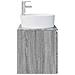 Mobile Lavabo da Parete Sonoma grigio 49,5 x 44,5 x 65 cm - Foto miniatura 3