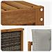 Set divani con cuscino 11 pcs Legno di Acacia Massello - Foto miniatura 6