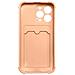 Custodia Per Carte, Progettata Per Iphone 12 Pro, Portafoglio In Silicone Con Borsa Ad Aria Armor Pink. - Foto miniatura 3