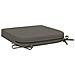 Cuscino per sedile a 1 pezzo SOEST 100% Poliestere Grigio - Foto miniatura 4