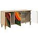 Mobile TV BONN 102 x 33 x 50 cm Sonoma Legno ingegnerizzato - Foto miniatura 3