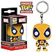 Portachiavi Marvel Comics Pocket Pop Vinyl Keychain Yellow Deadpool 4 Cm - Foto miniatura 1