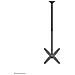 FPMA-C340BLACK Supporto da Soffitto per TV /Monitor - Foto miniatura 7