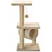 Albero Per Gatti Con Tiragraffi Sisal 65 Cm Beige - Foto miniatura 2