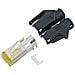 Connettore Rj45 Cat6a Hirose Tm31 Spina Dritta Poli: 8p8c Tm31 Blu 1 Pz. - Foto miniatura 1
