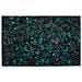 Tappeto In Pelle Nero / Turchese 160 X 230 Cm Atalan - Foto miniatura 12
