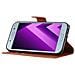 Custodia Compatibile Con Samsung Galaxy A3 2017 In Marrone Pastello - Coperchio Protettiva Con Chiusura Magnetica, Funzione Stand E Tasca Per Le Carte - Foto miniatura 5