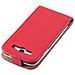 Custodia Compatibile Con Samsung Galaxy A3 2015 In Rosso Chili - Coperchio Protettivo In Design Flip Realizzato In Finta Pelle Liscia - Foto miniatura 6