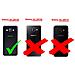 Custodia Compatibile Con Samsung Galaxy A3 2015 In Rosso Chili - Coperchio Protettivo In Design Flip Realizzato In Finta Pelle Liscia - Foto miniatura 3