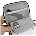 Custodia Rigida Antiurto Nero Protettivo Hard Drive Case Per 25 Pollici Wd Western Digital Elements Esterno My Passport Essential Hard Disk Esterno Portatile - Foto miniatura 4
