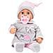 Bayer Baby Prime Parole 38 Cm Con 24 Baby Suoni Grigio - Foto miniatura 1