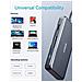 C Hub Usb Powerexpand C Adattatore Hub 7-in-1 Usb Con 4k Hdmi Power Delivery Usb Data Port C Microsd E Lettore Di Schede Sd 2 Porte Usb 3.0 Per Macbook Pro Pixelbook Xps E Altro - Foto miniatura 4