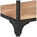 Tavolino Da Salotto 90x30x40 Cm In Legno Massello Di Acacia - Foto miniatura 7