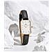 Orologio Da Donna Dw00100434 - Quadro Pressed Sheffield Gold 32mm + Scatola - In Ordine - Foto miniatura 5