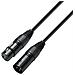 K3 DMF 0150 1.5m XLR (3-pin) XLR (3-pin) Nero cavo audio - Foto miniatura 1