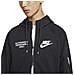 Felpa Da Uomo Con Cappuccio E Zip Sportswear Nera Taglia M Cod Dm6548-010 - Foto miniatura 6