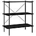Scaffale con 3 Mensole Nero 80x40x92 cm - Foto miniatura 2